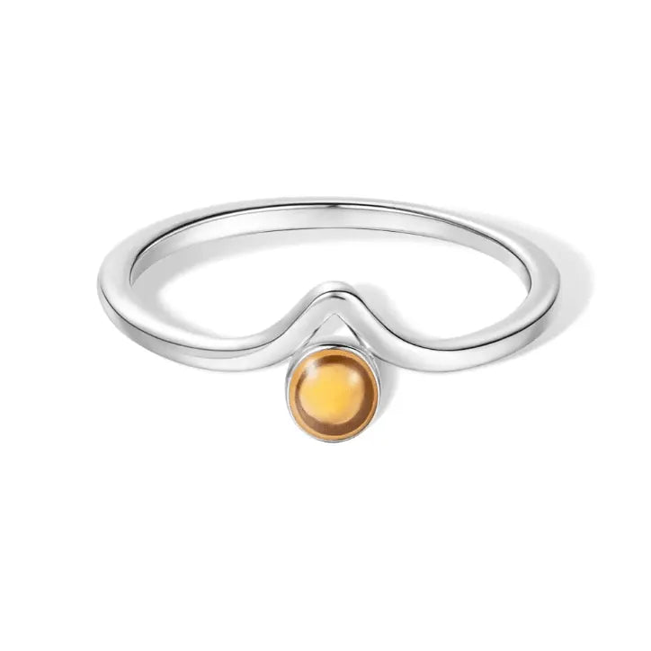 925 Sterling Silver Mustard Seed Ring - Elegant Spiritual Gift - Belbren