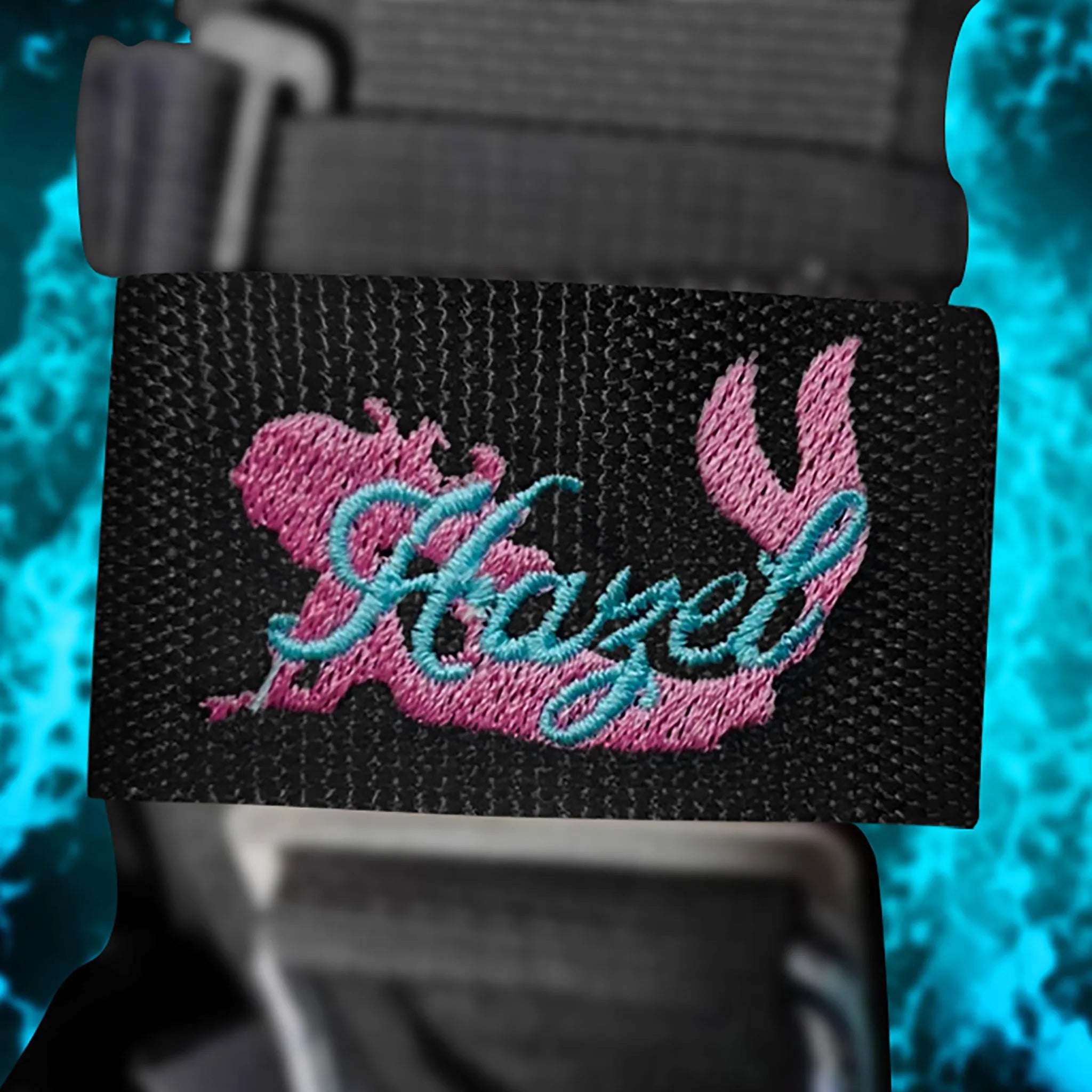 Custom Scuba BCD Name Patch | Personalized Embroidered Dive Tag with Velcro | Waterproof Gear ID Label for Divers & Instructors - Belbren