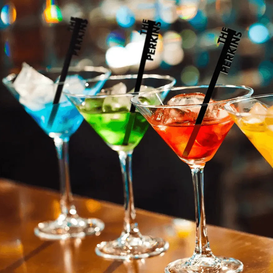Personalized Wedding Cocktail Sticks - Custom Stirrers for Parties, Birthdays, Events - Elegant Drink Sticks - Belbren