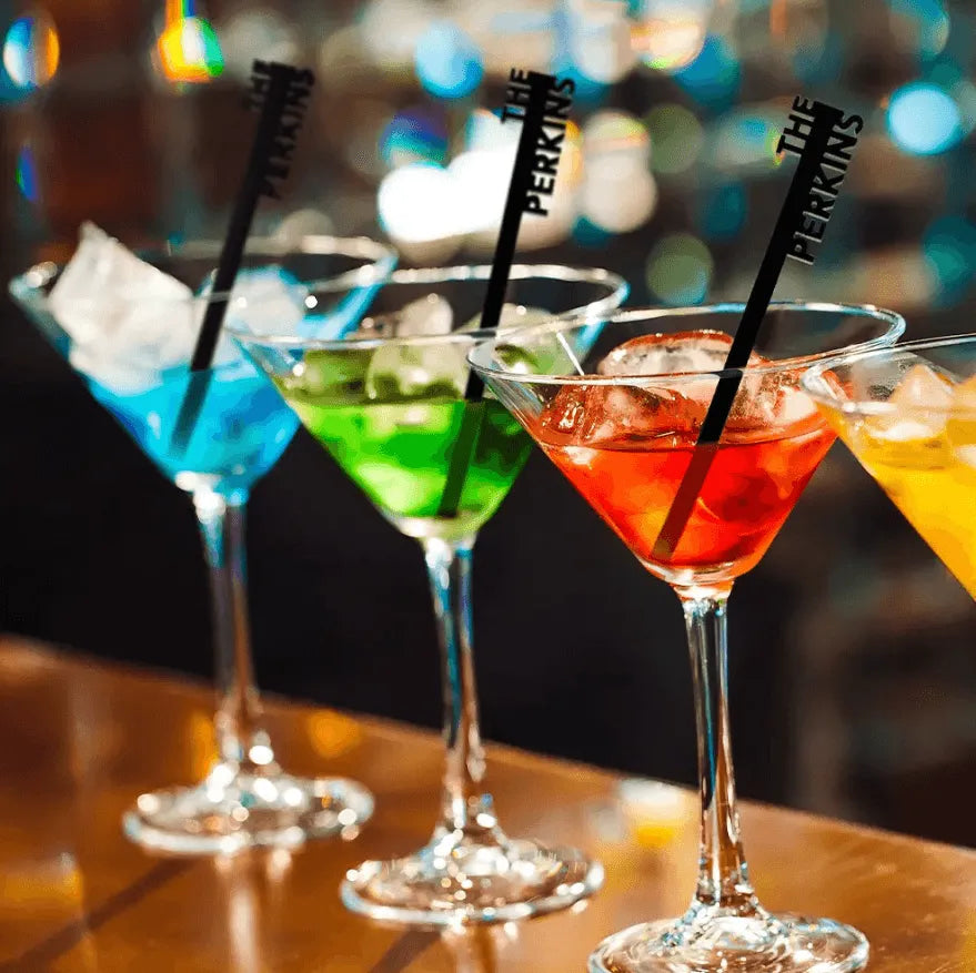 Personalized Wedding Cocktail Sticks - Custom Stirrers for Parties, Birthdays, Events - Elegant Drink Sticks - Belbren