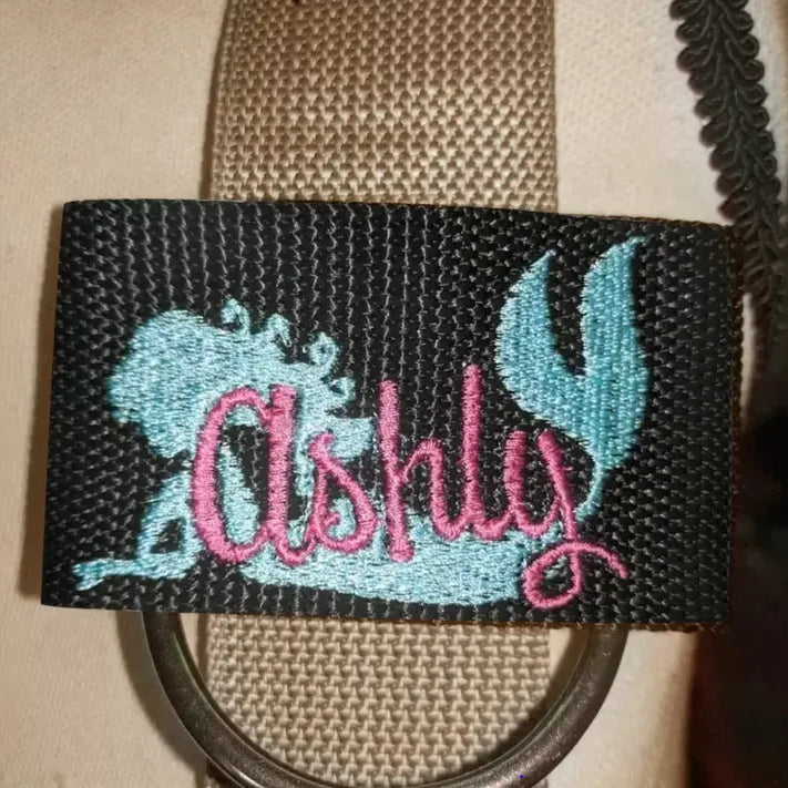 Custom Scuba BCD Name Patch | Personalized Embroidered Dive Tag with Velcro | Waterproof Gear ID Label for Divers & Instructors - Belbren