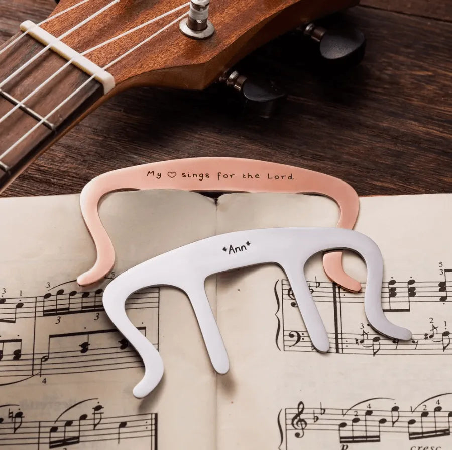 Custom Music Book Holder Clip - Personalized Gifts for Musicians & Composers - Belbren