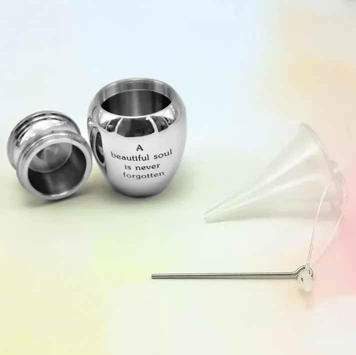 Custom Photo Memorial Urn - Personalized Mini Ashes Keepsake for Loved Ones & Pets - Belbren