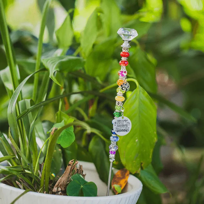 Customizable Rainbow Bridge Pet Memorial Stake - Durable Outdoor Tribute Marker for Dogs & Cats - Personalized Pet Loss Garden Keepsake - Belbren