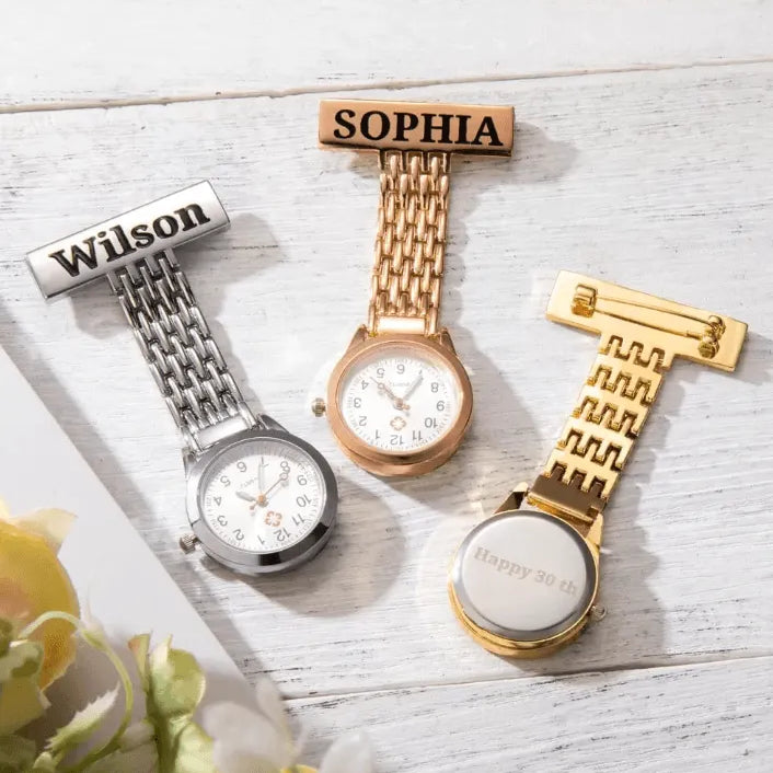 Customized Fob Watch & Pen Set - Personalized Gift for Medical Professionals - Perfect for Graduation & Appreciation - Belbren
