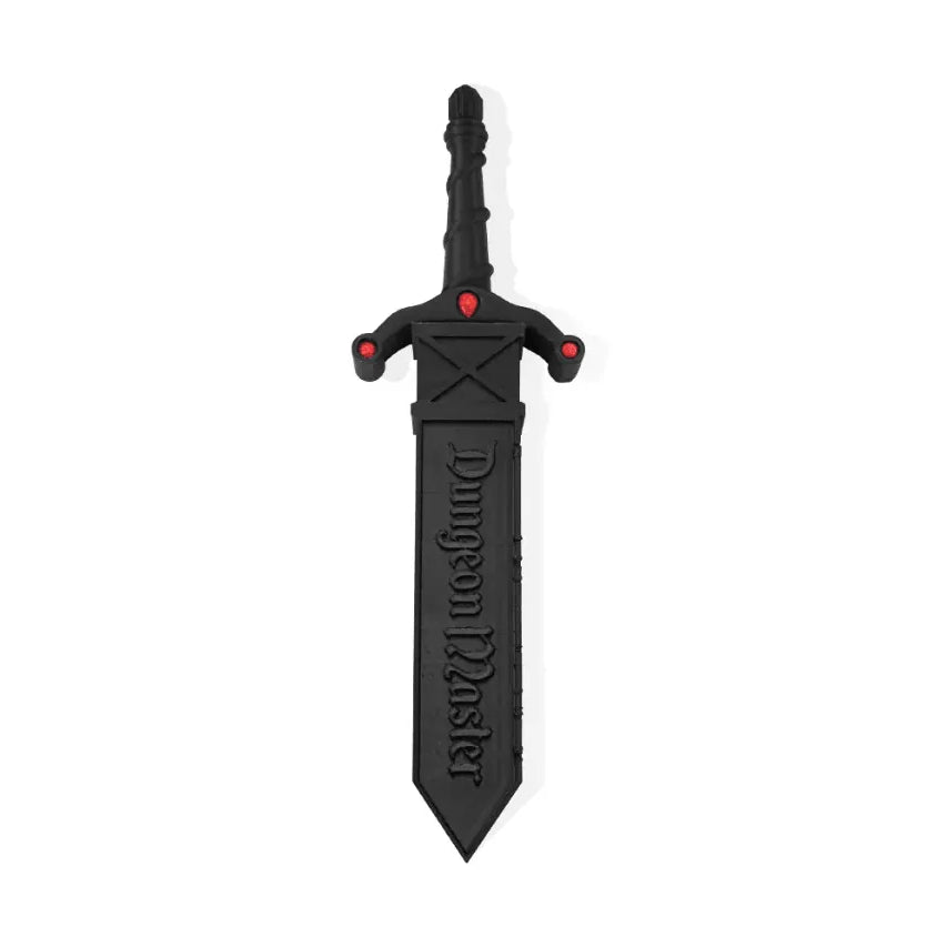 Hex Blade Polyhedral Dice Holder Dagger | Custom Engraved Dice Vault for Tabletop RPG | 3D Printed Dice Storage - Belbren