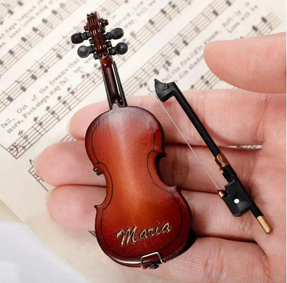 Mini Musical Violin for Complainers - Fun Novelty Gift, Perfect for Bosses & Office - Functional Miniature Gag Instrument - Belbren
