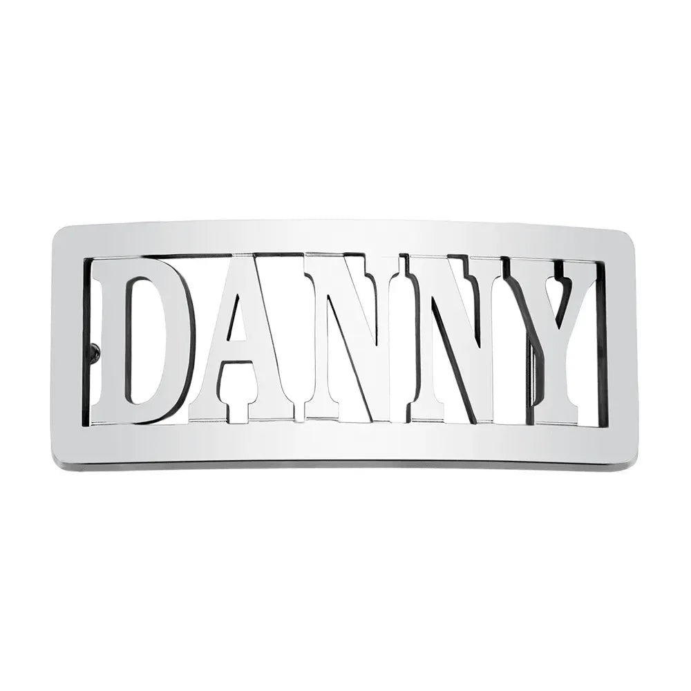 Customized Name Leather Belt Buckle - Personalized for Hip-Hop & Vintage Fashion Enthusiasts - Belbren