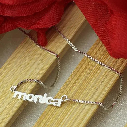 Dainty Name Necklace | Minimalist Tiny Necklace | Personalized Gift Gold Name Necklace - Belbren
