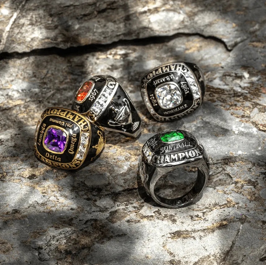 Personalized Championship Ring for Players - Customize with Your Name or Team - Ideal Gift for Sports Fans - Belbren