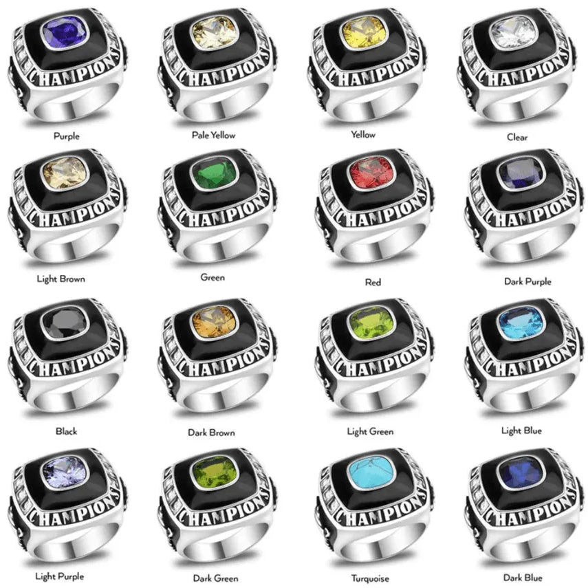 Personalized Championship Ring for Players - Customize with Your Name or Team - Ideal Gift for Sports Fans - Belbren