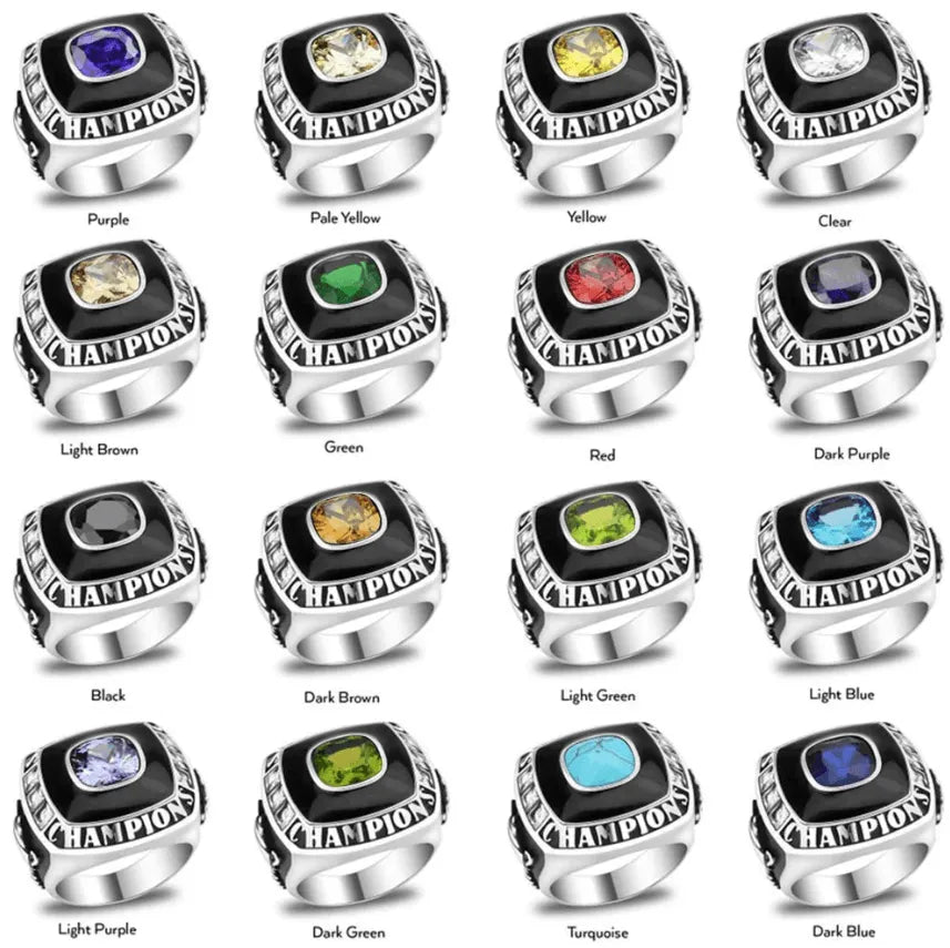 Personalized Championship Ring for Players - Customize with Your Name or Team - Ideal Gift for Sports Fans - Belbren