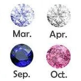 Personalized Mother's Ring with Birthstones and Engraved Names - Customizable Family Jewelry in Silver or Copper - Belbren