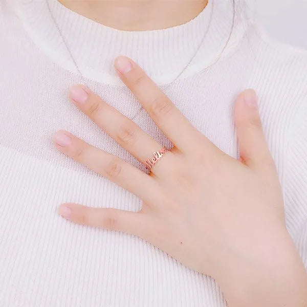 Personalized Name Ring - Belbren