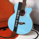 Personalized Guitar Strap - Adjustable & Embroidered for Electric/Bass Guitars - Perfect Musician Gift - Belbren