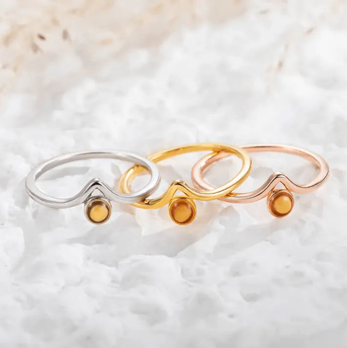 Sterling Silver Mustard Seed Ring - Elegant Spiritual Gift – Belbren