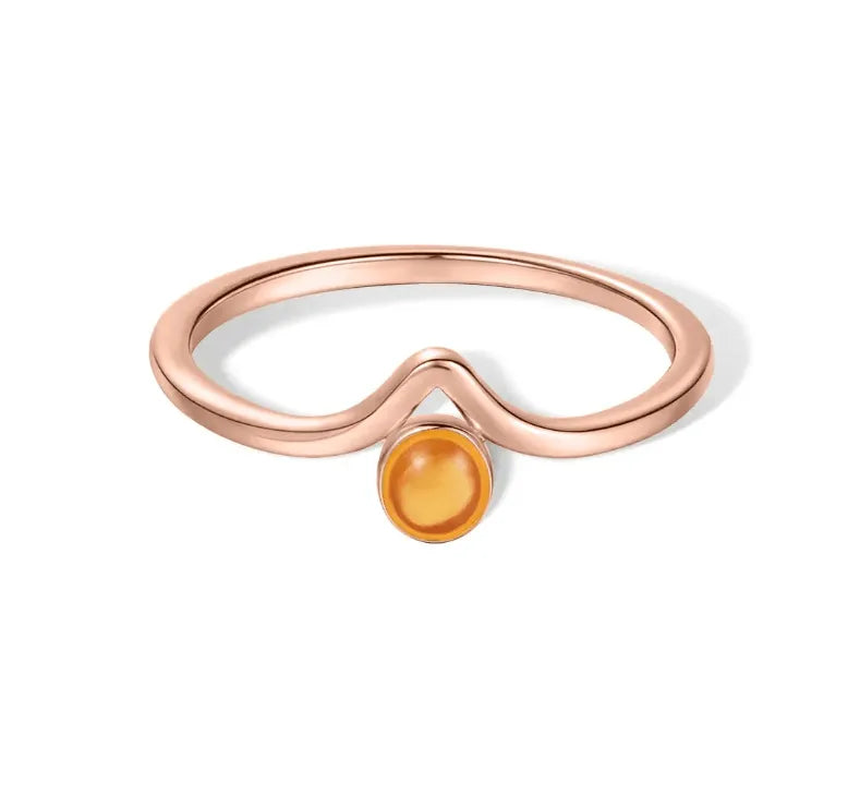 Sterling Silver Mustard Seed Ring - Elegant Spiritual Gift – Belbren