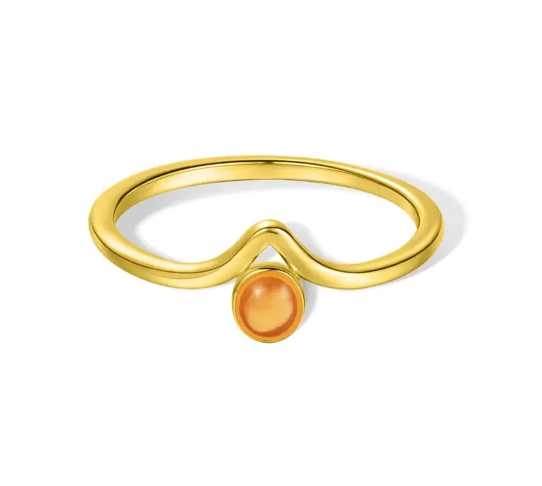 Sterling Silver Mustard Seed Ring - Elegant Spiritual Gift – Belbren