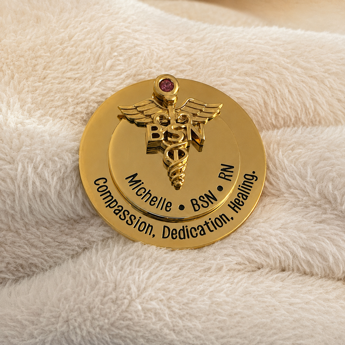 Personalized Nursing Graduation Pin | Custom RN BSN Pin – Belbren