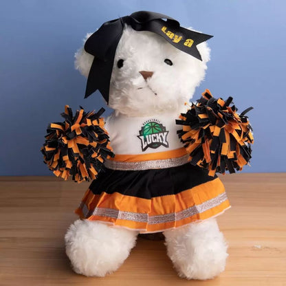 Personalized Cheerleading Bear Plush - All-Star Cheerleader Teddy Bear, School Spirit Gift for Girls, Daughters, and Nieces