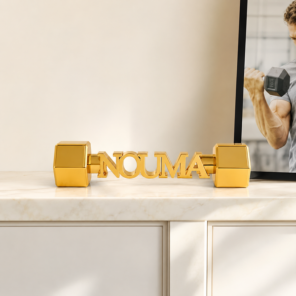 Personalized Name Dumbbell | Custom 3D Printed Gym Gift for Fitness Lovers