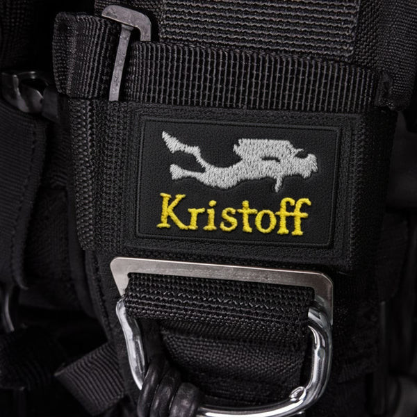 Personalized Dive Gear Name Tag – Custom Scuba BCD Patch for Divers