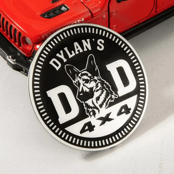 Custom 4x4 Pet Avatar Vehicle Badge - Personalized Car Accessory for Jeep & Car Enthusiasts - Belbren