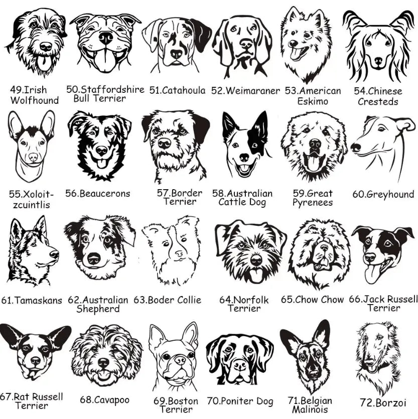 Custom 4x4 Pet Avatar Vehicle Badge - Personalized Car Accessory for Jeep & Car Enthusiasts - Belbren