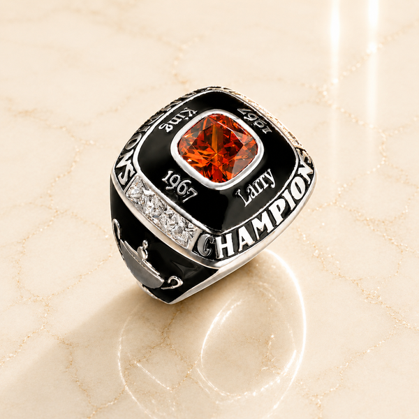 Personalized World Champion Ring | Custom Championship Ring Gift