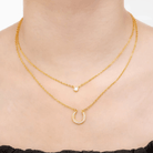 Layered Horseshoe Necklace - Elegant & Trendy Good Luck Charm Jewelry. - Belbren