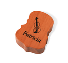 Personalized Violin Rosin Box - Custom Wooden Rosin Case for Violin, Viola, Cello, Bass - Ideal Gift for Musicians, Music Teachers, Students - Belbren