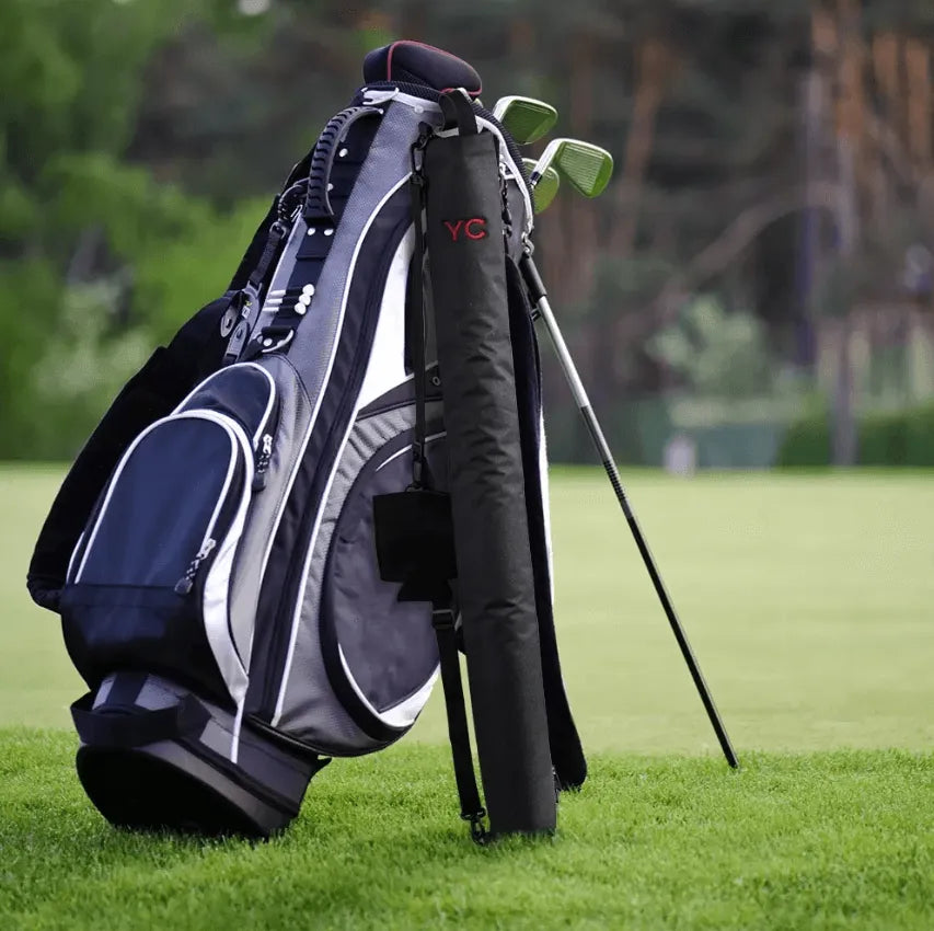 Portable Golf Beer Can Bag - Custom Name Beer Can Carrier - Insulated Golf Drink Holder Gift for Men, Perfect for Golf Lover - Belbren