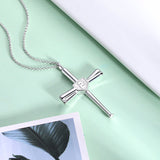 Baseball Cross Necklace | Men's Baseball Bat Necklace | Athletes Cross Pendant Sports Number Or Initial Necklaces | Gifts for Men Women Boys Girls