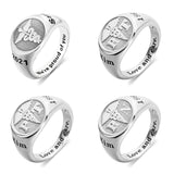 Personalized Caduceus Medical Signet Ring | Medical Symbol Graduation Gifts for Doctors & Nurses