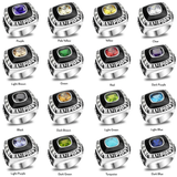 Championship Ring | Personalized Sports Champion Signet Ring | Custom Engraved Football Baseball Basketball Hockey Ring for Men