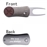 Personalized Engraved Golf Marker Divot Tool