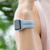 Medical Alert for Apple Watch Strap - Custom Medical ID Band - Personalized Health Accessory for Adults & Kids