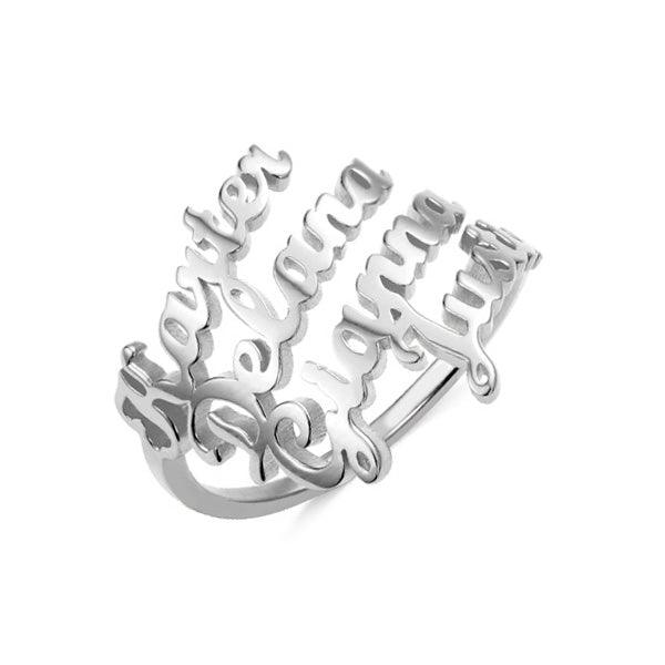 Personalized 4 Name Ring - Belbren