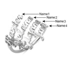 Personalized 4 Name Ring - Belbren