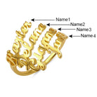 Personalized 4 Name Ring - Belbren