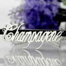 Personalized Contemporary Font Unique Name Necklace Sterling Silver - Belbren