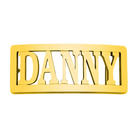 Personalized Name Belt Buckle - Silver & Gold Finish, Hip-Hop Accessory for Men & Women - Belbren