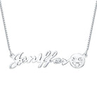 Personalized Name Emoji Necklace Sterling Silver - Belbren