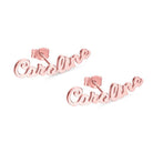 Personalized Name Stud Earrings for Her - Belbren