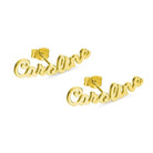 Personalized Name Stud Earrings for Her - Belbren